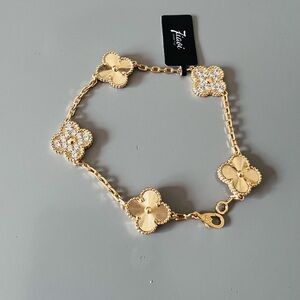 18-Gold-plated sterling silver Bracelet 20cm/7.87 inches, Brand New.